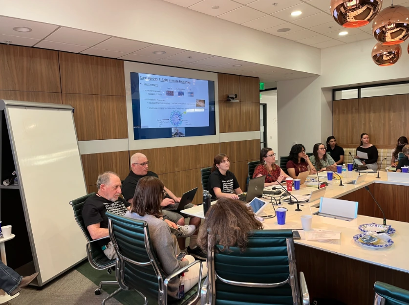 VFCE Members around a conference table